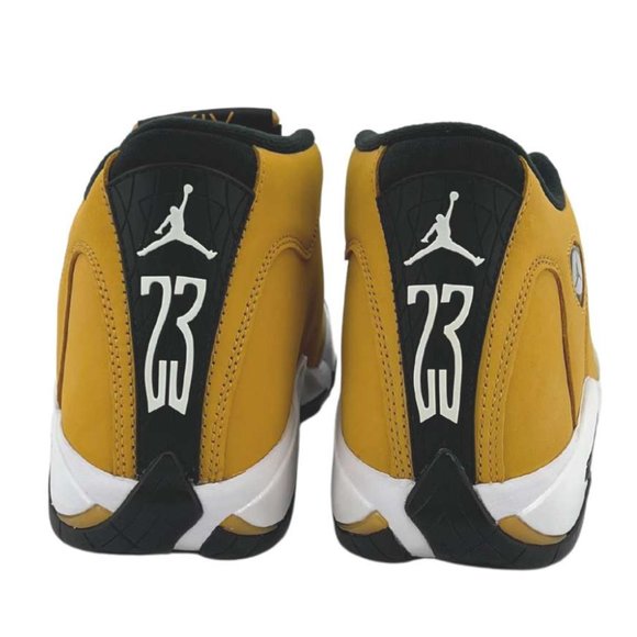 Nike | Men's Air Jordan 14 Retro Basketball Shoes | Light Ginger | Size 8 - Picture 5 of 6